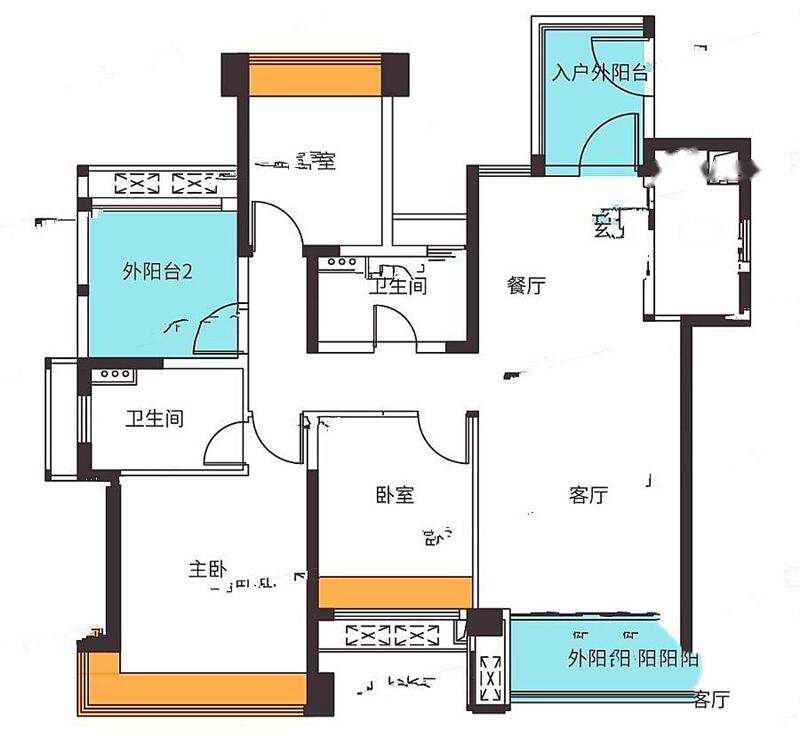 36#01/04户型