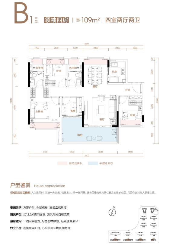 B1户型